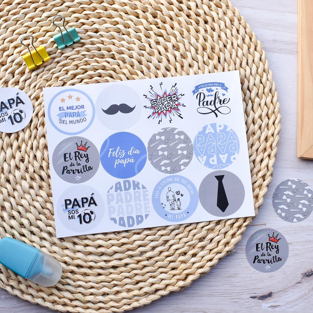 Sublink - DP- PLANCHA DE STICKERS DIA DEL PADRE